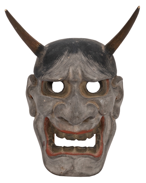 Japanese Hannya Noh Theater Mask.