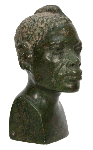 Shona Verdite Sculpture of African Man