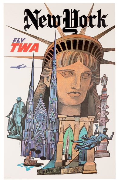 New York. Fly TWA.