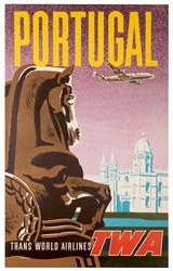 Portugal. Trans World Airlines. TWA.