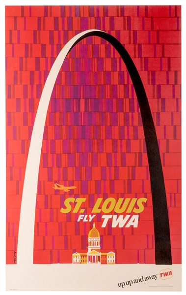 St. Louis. Fly TWA.