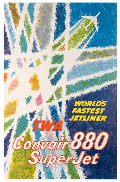 TWA Convair 880 SuperJet.