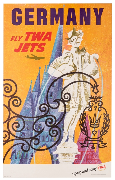 Germany. FLY TWA Jets.