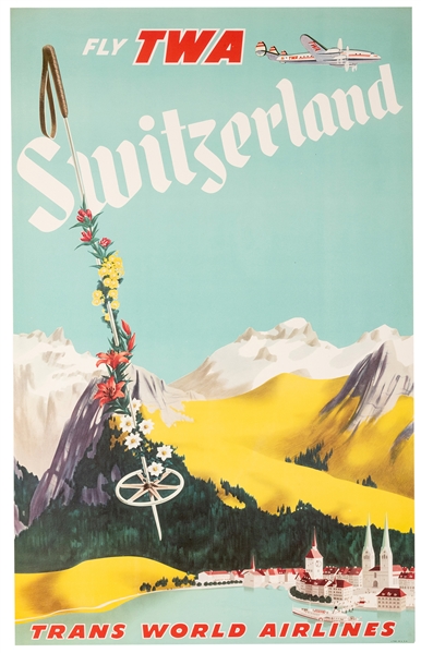 Fly TWA Switzerland.
