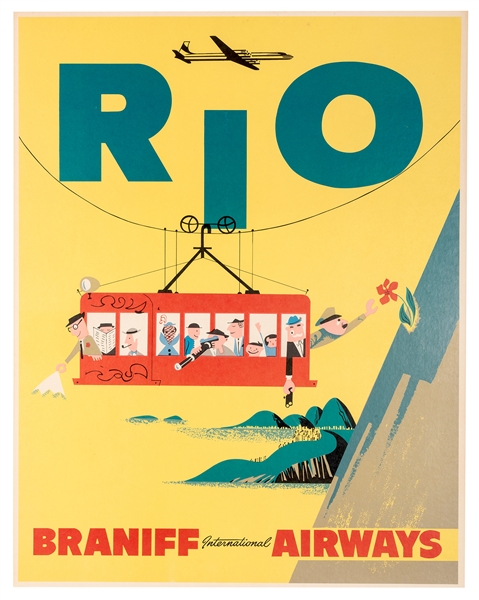 Rio. Braniff International Airways.