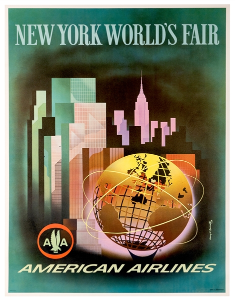 New York World’s Fair. American Airlines.