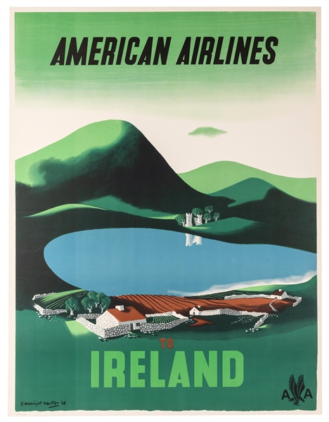 American Airlines to Ireland.