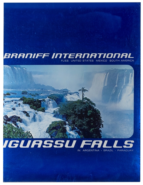 Braniff International Airways. Iguassu Falls.