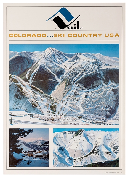 Vail. Colorado Ski Country USA.