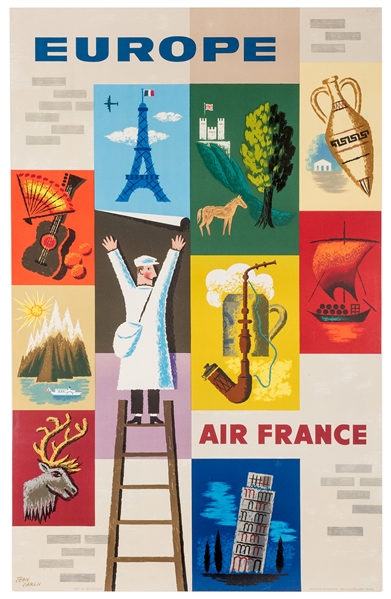 Europe. Air France.
