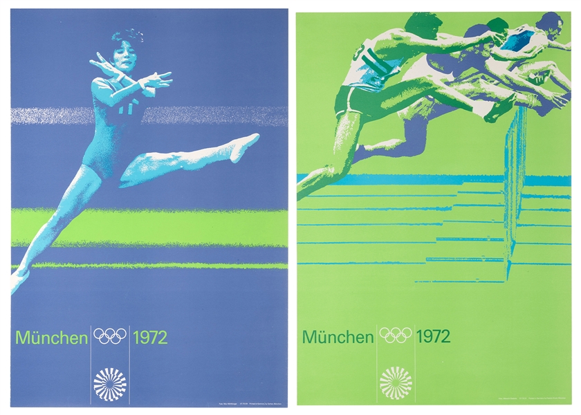 Two 1972 Munich Olympics Posters.