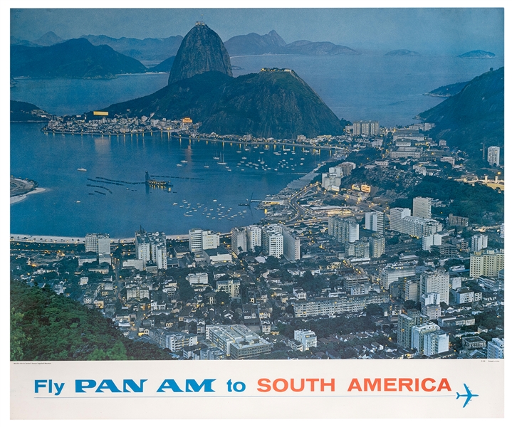 Fly Pan Am to South America.