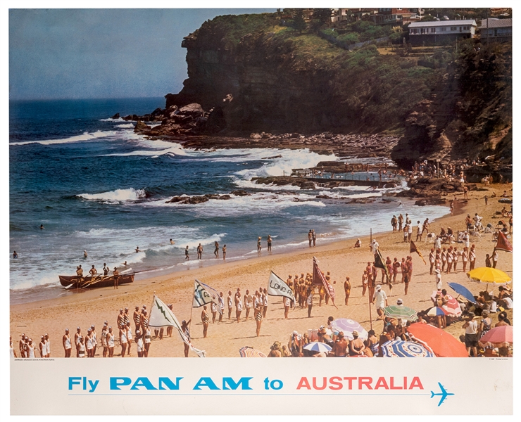 Fly Pan Am to Australia.