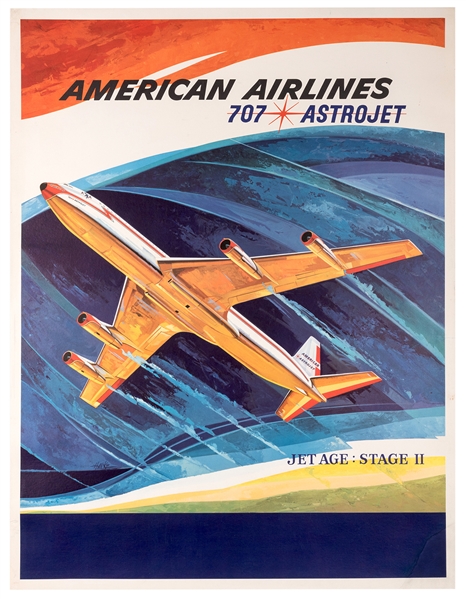 American Airlines. 707 Astrojet.