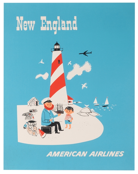 New England. American Airlines.