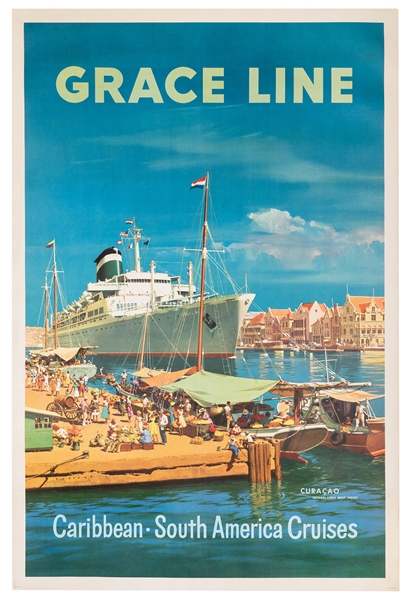 Grace Line. Caribbean. South American Cruises.