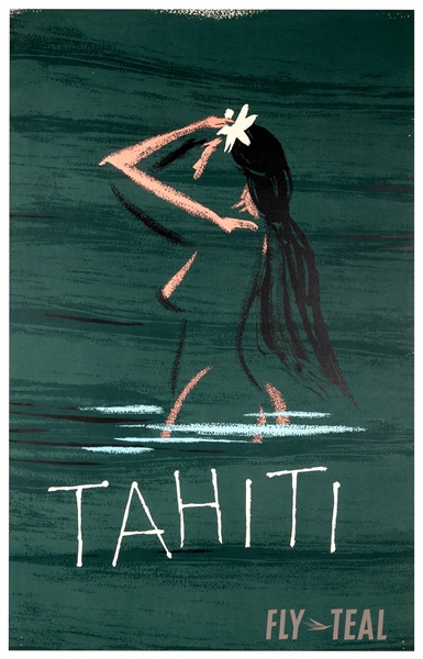 Tahiti. Fly TEAL