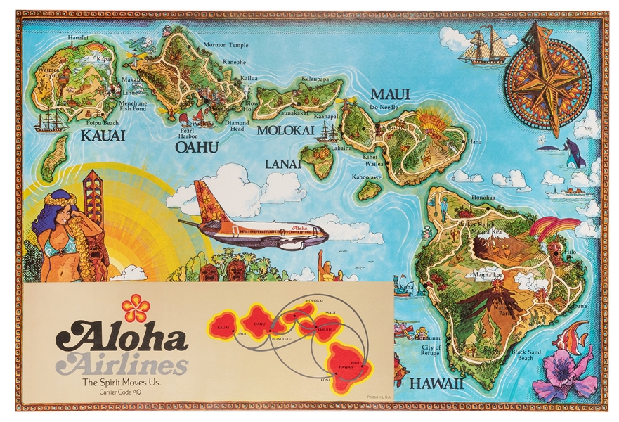 Hawaii. Aloha Airlines.