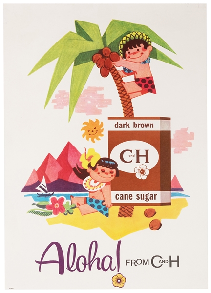 [Hawaii] Aloha! From C and H. Dark Brown Cane Sugar.