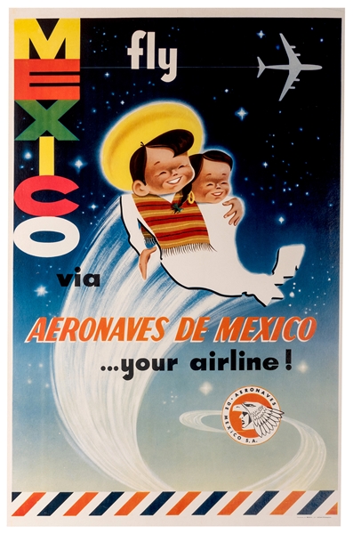 Fly Mexico via Aeronaves De Mexico. Your Airline!