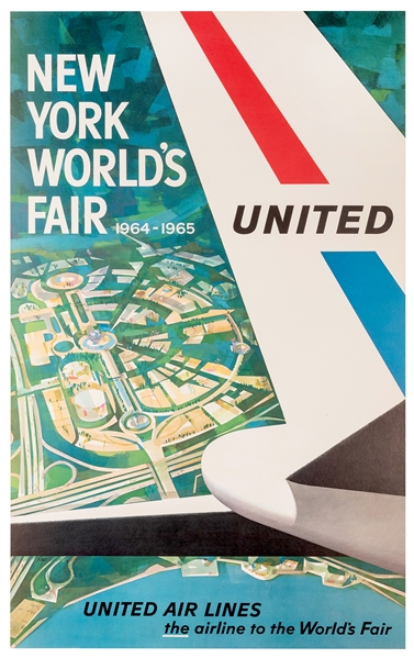 United Air Lines. New York World’s Fair.