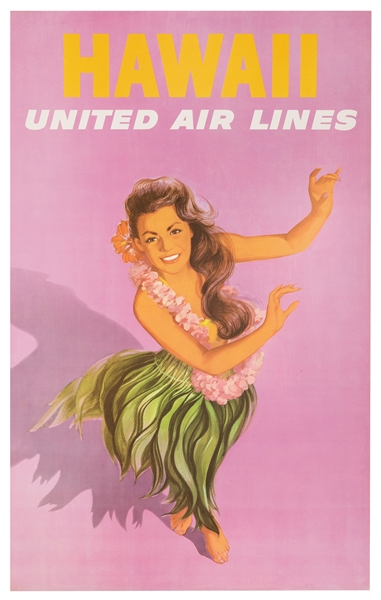 Hawaii. United Air Lines.