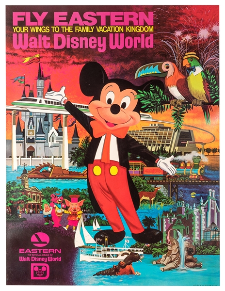 Fly Eastern. Walt Disney World.