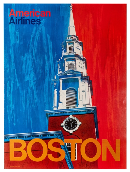 Boston. American Airlines.