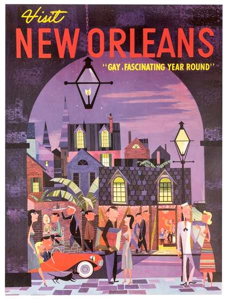 Visit New Orleans. Gay, Fascinating Year Round.