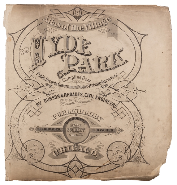 Atlas of the Village of Hyde Park…by Dobson & Rhoades, Engineers.