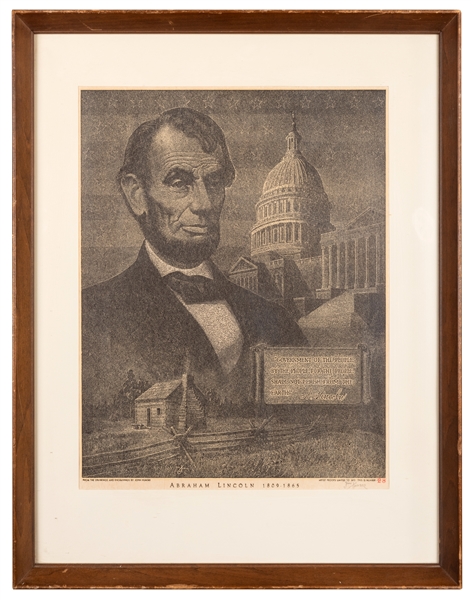 Abraham Lincoln. 1809—1865.