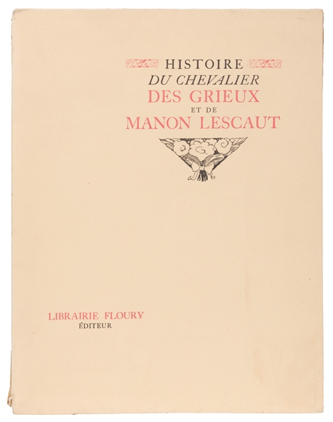 Histoire du Chevalier des Grieux et de Manon Lescaut.