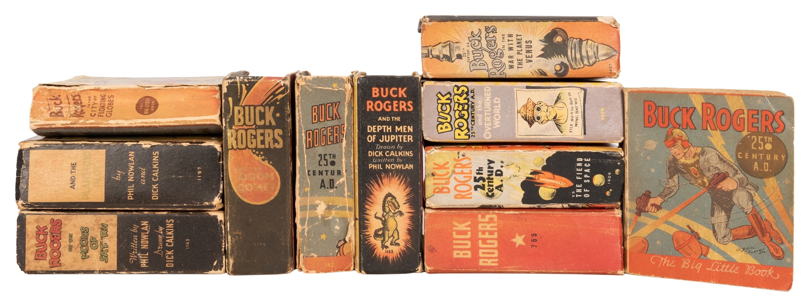 Buck Rogers. 11 Big Little Books.