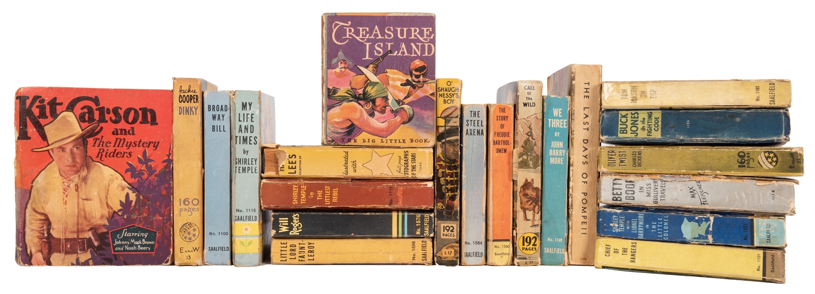 Film, Television, and Classic Literature. 40 Big Little Books.