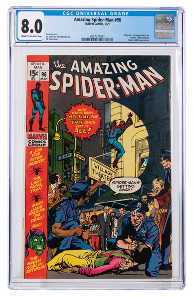 The Amazing Spider-Man No. 96.