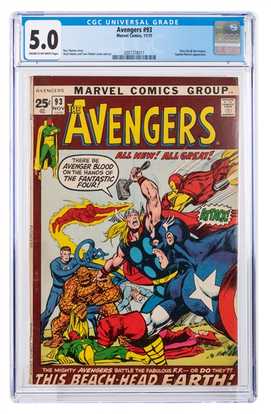 Avengers No. 93.
