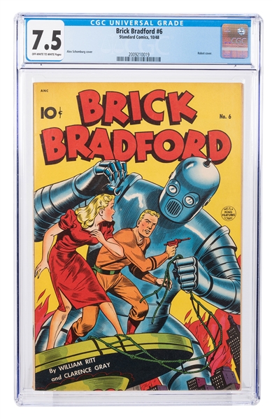 Brick Bradford No. 6.
