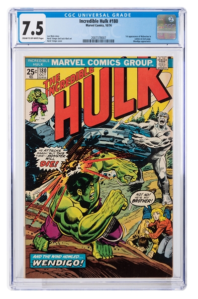 Incredible Hulk No. 180.