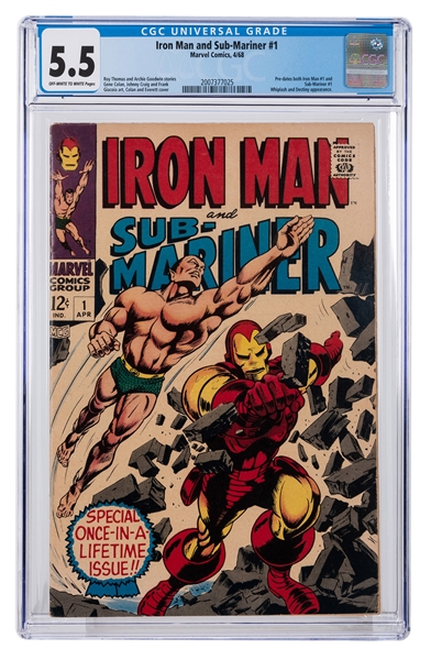 Iron Man and Sub-Mariner No. 1.