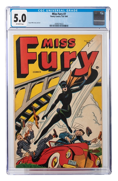 Miss Fury No. 7.