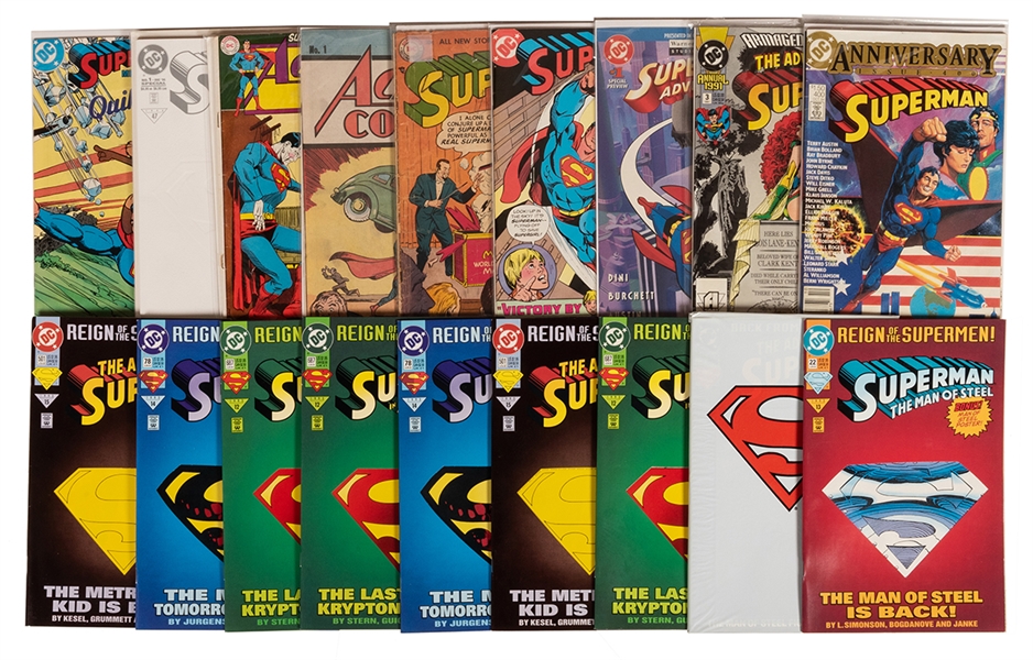 Superman Action Comics. 20 Issues.