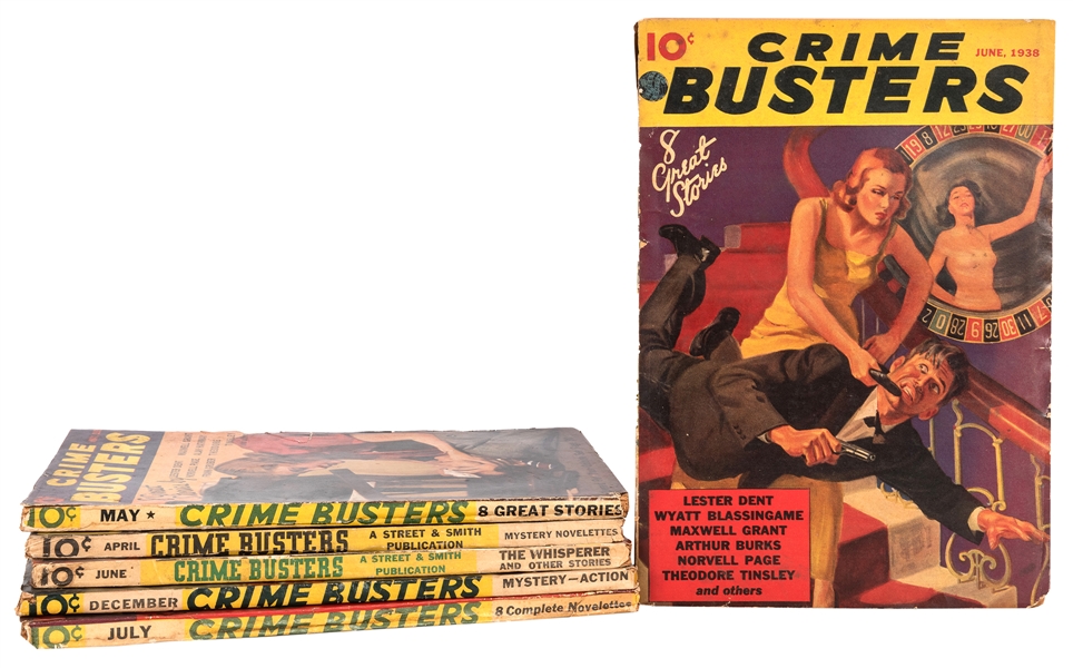 Crime Busters. Six Issues.