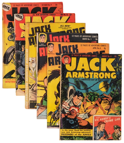 Jack Armstrong. Six Issues.