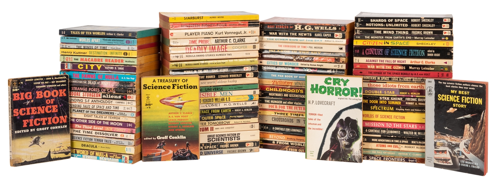 Lot of Over 90 Vintage Science Fiction / Horror Paperbacks.