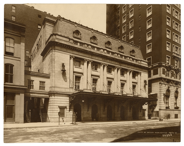 Photograph of Chicago’s Blackstone Theatre.