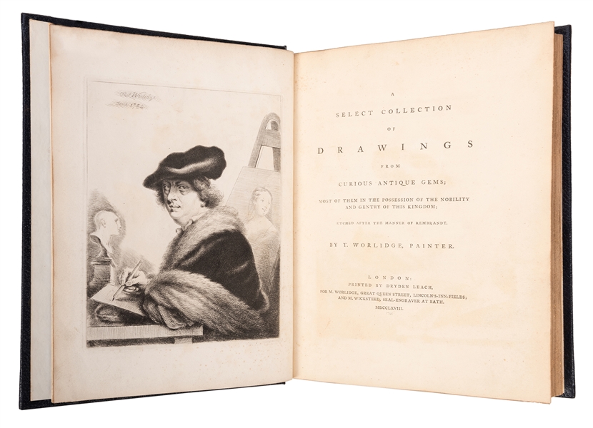 A Select Collection of Drawings from Curious Antique Gems…Etched after the Manner of Rembrandt.