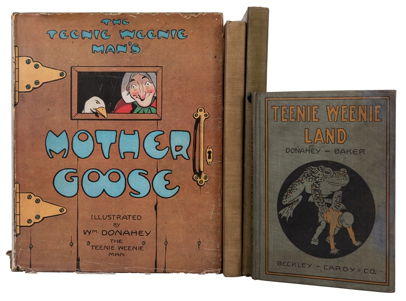 The Teenie Weenie Mans Mother Goose, and Three Other Volumes.