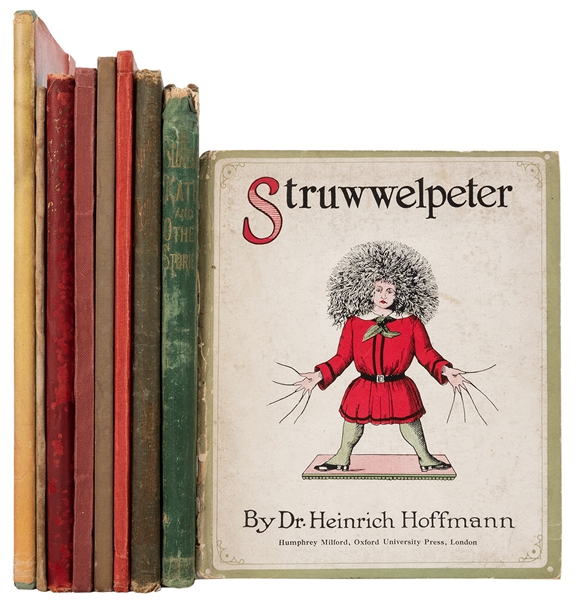 Collection of Struwwelpeter Books in English.