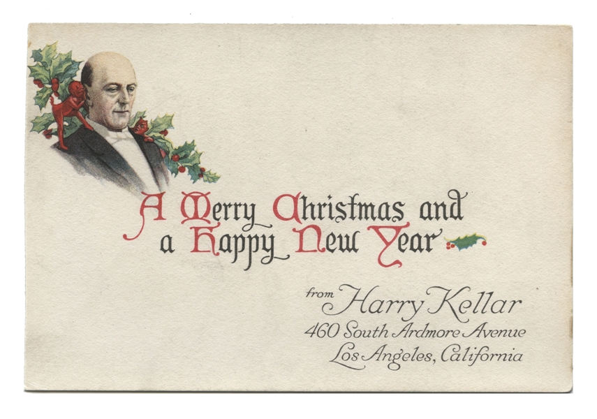 Kellar Christmas Card.