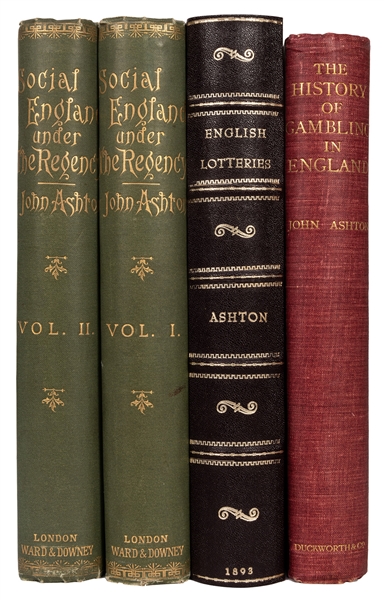 Four Volumes on History of Gambling in England.